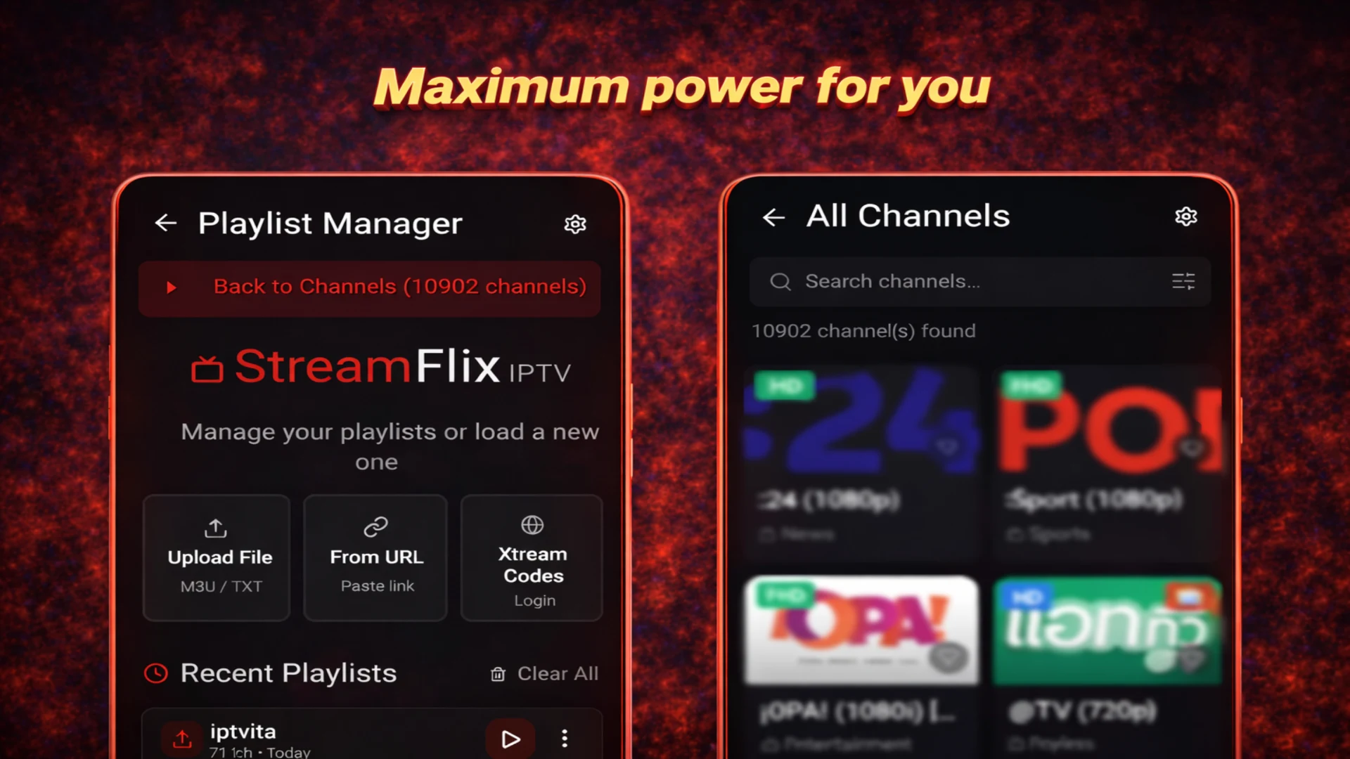 StreamFlix IPTV screenshot