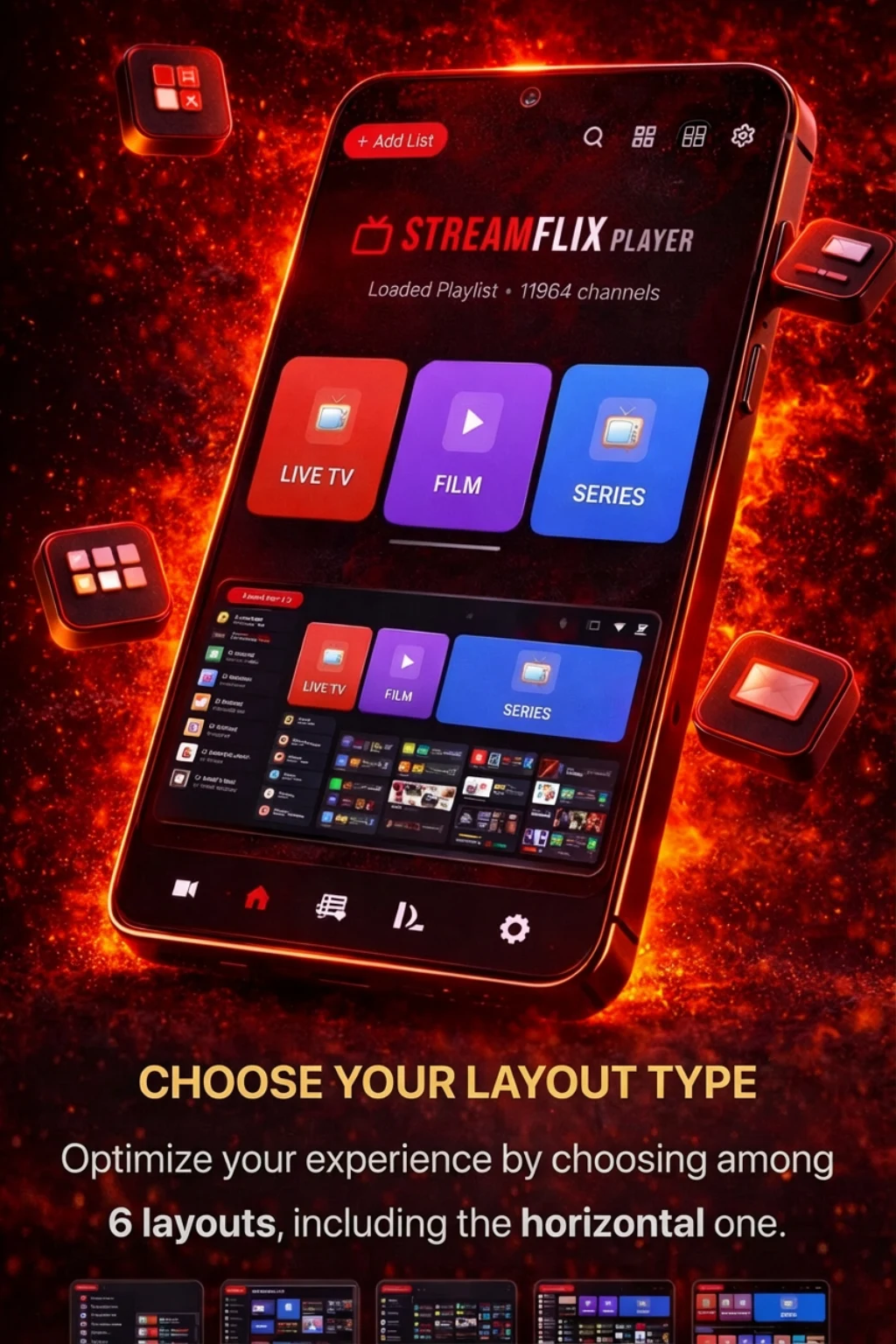 StreamFlix IPTV screenshot